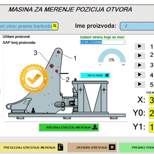 Software for measuring machines and quality control